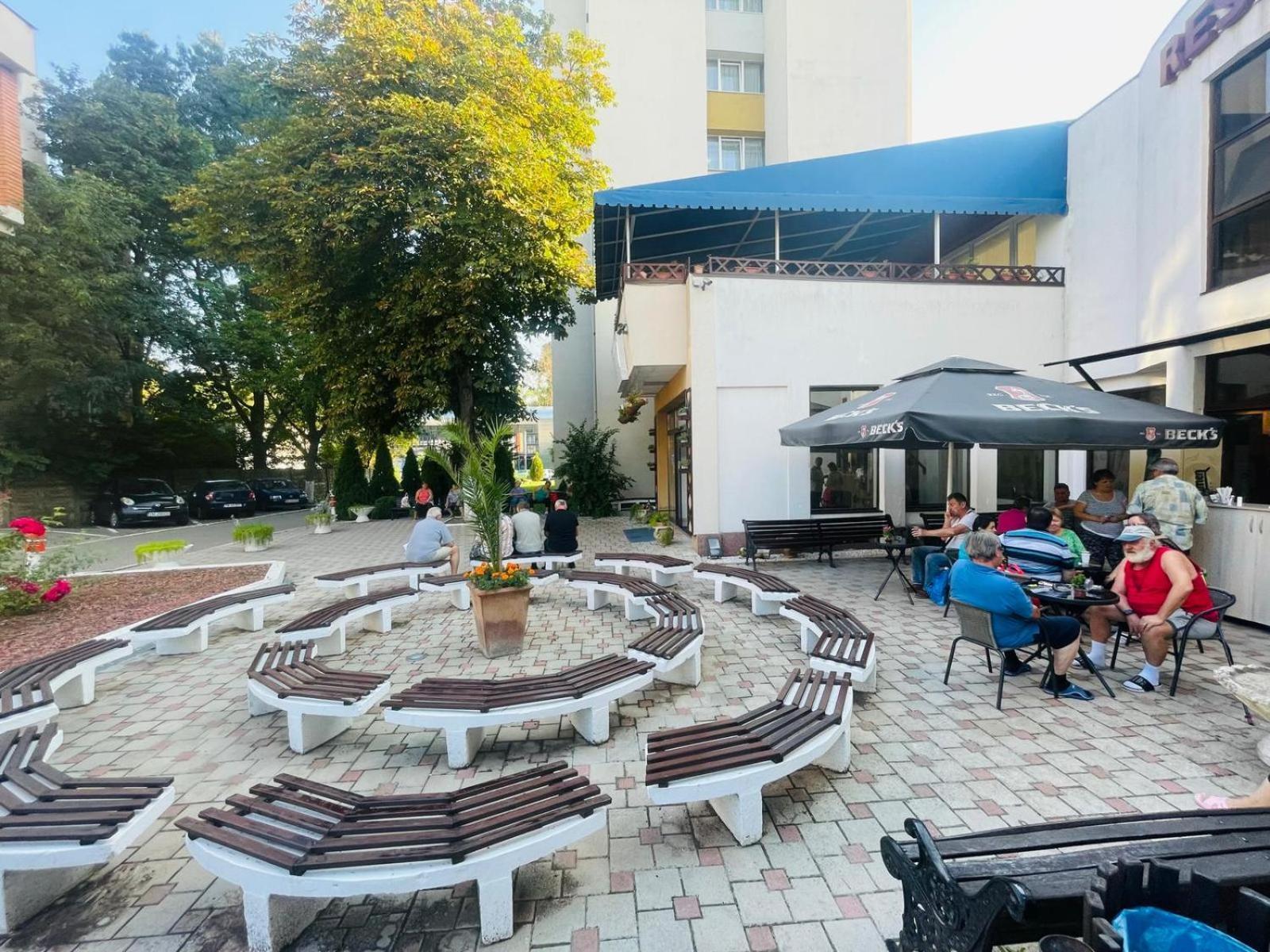 Hotel Silvana Buziaş Exterior foto